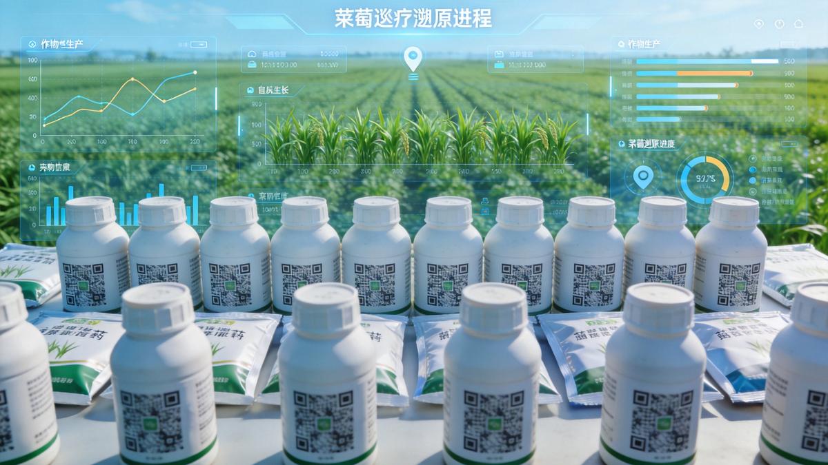 农药二维码追溯与兽药追溯系统的技术共通性与差异化设计